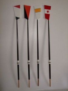 Miniature Replica Oars 