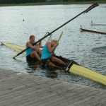 Kentern im Ruderboot  Wie steige ich wieder ein?